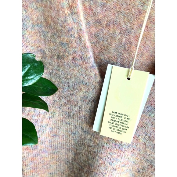 SOLD Aritzia NWT Wilfred Yarn Sweater Pink XXS - Picture 4 of 5